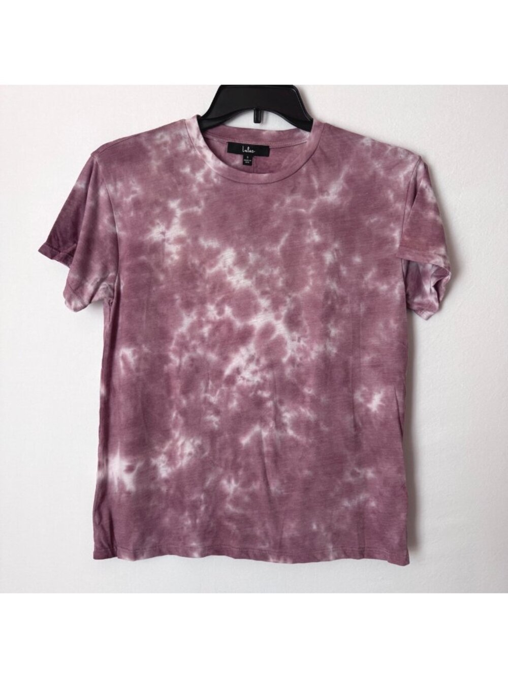 Lulus Women Tie Dye Short Sleeve Soft Round Neck Pullover‎ T-Shirt Size S